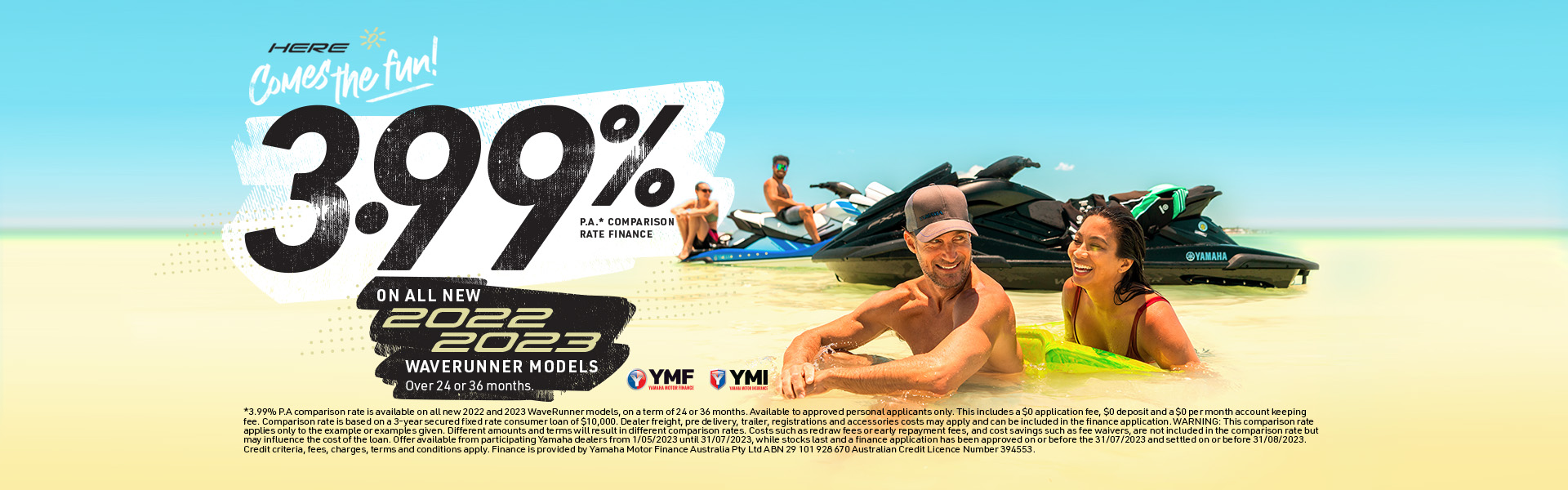 3.99% WaveRunner Offer