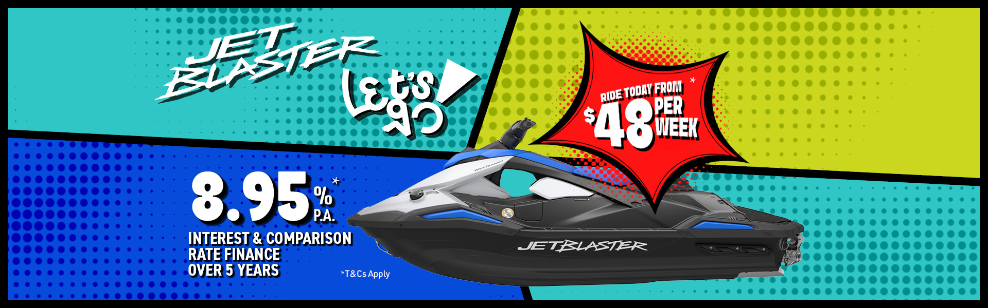 JetBlaster $48 Per Week