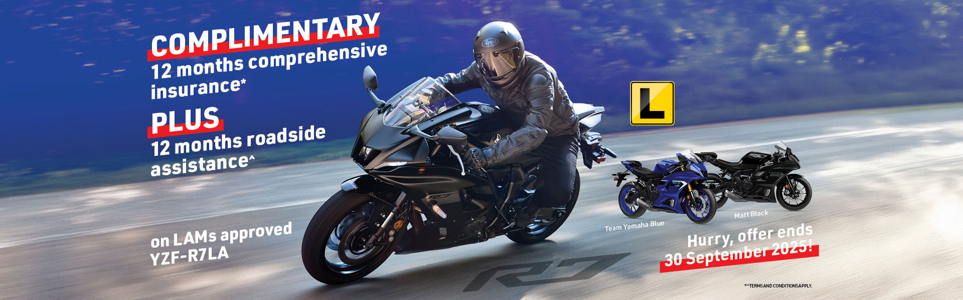 YZF-R7 LAMs Insurance