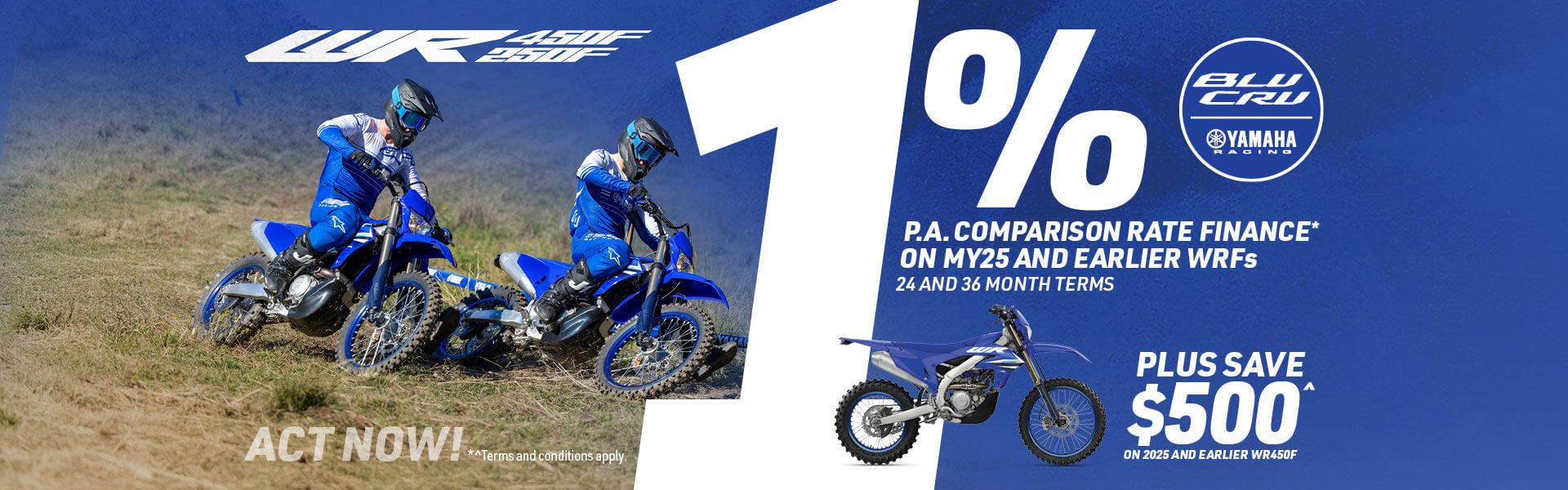 1 Percent WRF OFFER