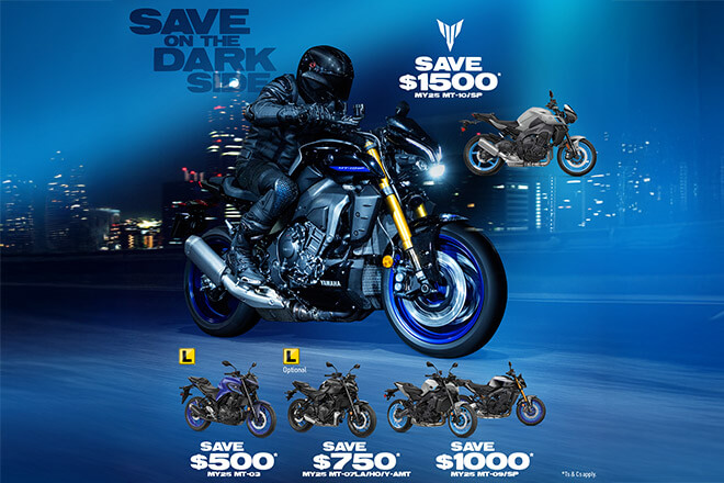 Yamaha Promo - Dark Side Savings