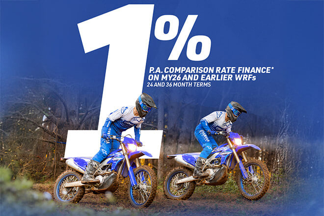 Yamaha Promo - 1 Percent WRF