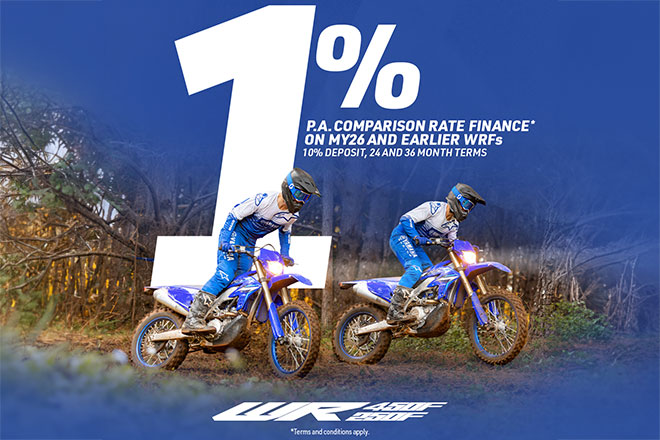 Yamaha Promo - 1 Percent WRF