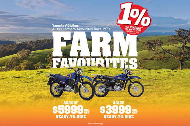 Yamaha Promo - Farm Favourites