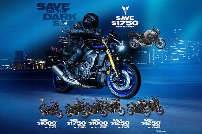 Yamaha Promo - Dark Side Savings