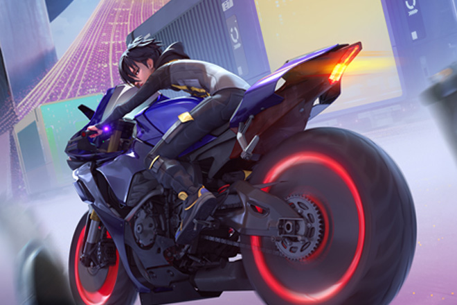 Yamaha Motorcycle Anime Collaboration