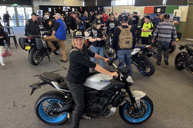 Yamaha Motor Australia Joins 1700 Riders for Wall to Wall Event