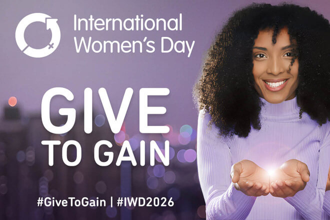 International Women’s Day 2026 | #GiveToGain