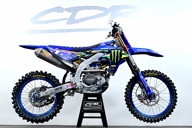 Monster Energy CDR Yamaha Reveals MXoN Machines