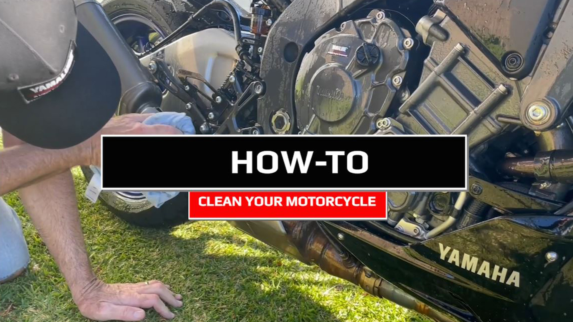 How To Wash Your Bike Yamaha Motor Australia