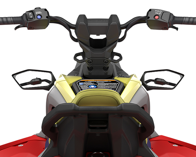 Dual Rear View Mirrors                                                                                                                                                                                                                                    