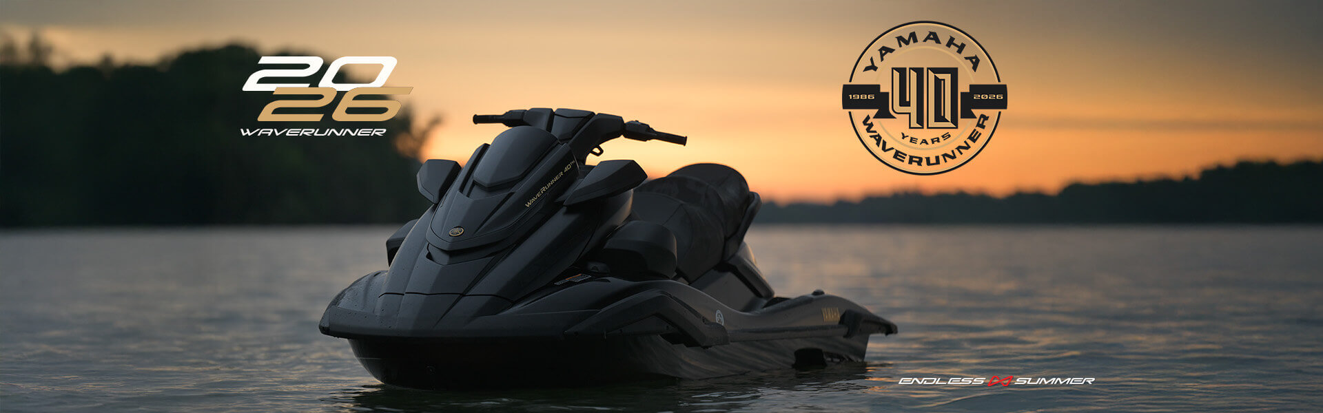 YAMAHA WAVERUNNER CELEBRATES 40 YEARS WITH RELEASE OF 2026 LINEUP