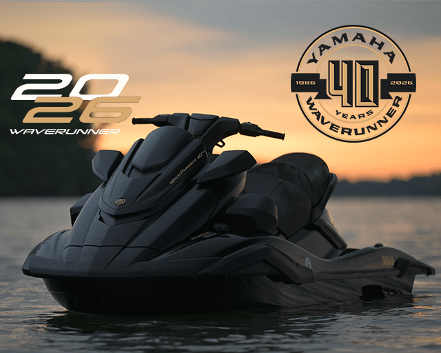 YAMAHA WAVERUNNER CELEBRATES 40 YEARS WITH RELEASE OF 2026 LINEUP