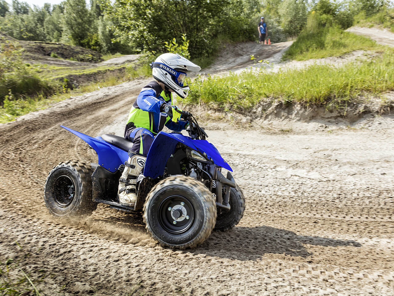 Yamaha kids quad bike clearance