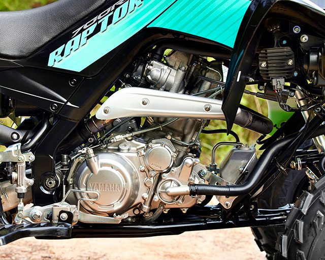 High-tech race-bred 686cc fuel-injected engine                                                                                                                                                                                                            