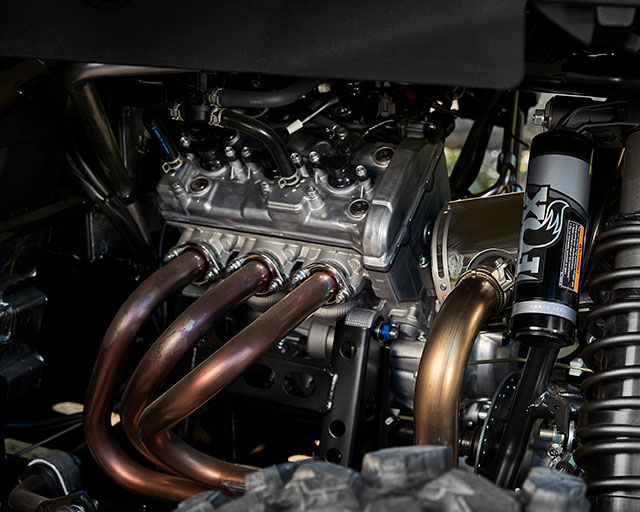 Stunning Industry-First Three-Cylinder Engine                                                                                                                                                                                                             