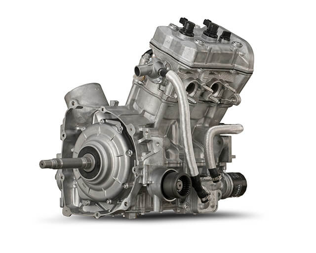 Powerful twin cylinder engine                                                                                                                                                                                                                             