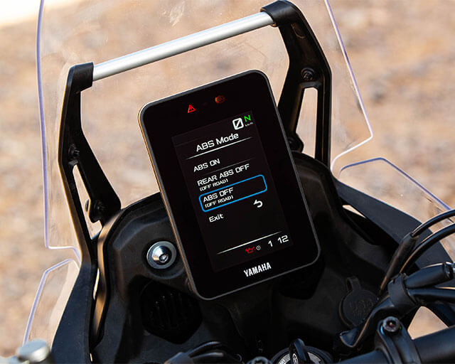 Switchable ABS for easy adjustment                                                                                                                                                                                                                        