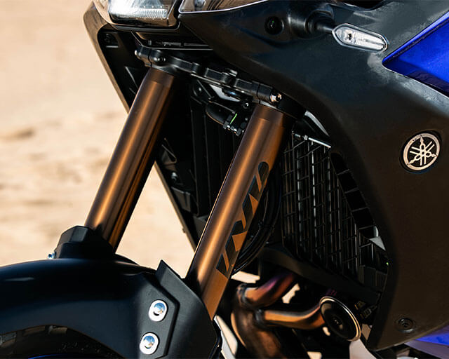 High specification KYB front forks                                                                                                                                                                                                                        