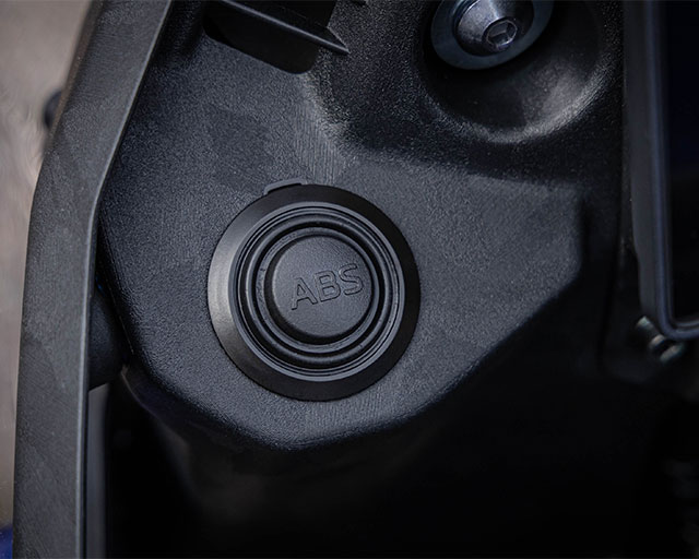 Switchable ABS and TCS                                                                                                                                                                                                                                    