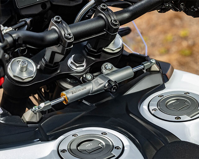 New adjustable steering damper                                                                                                                                                                                                                            