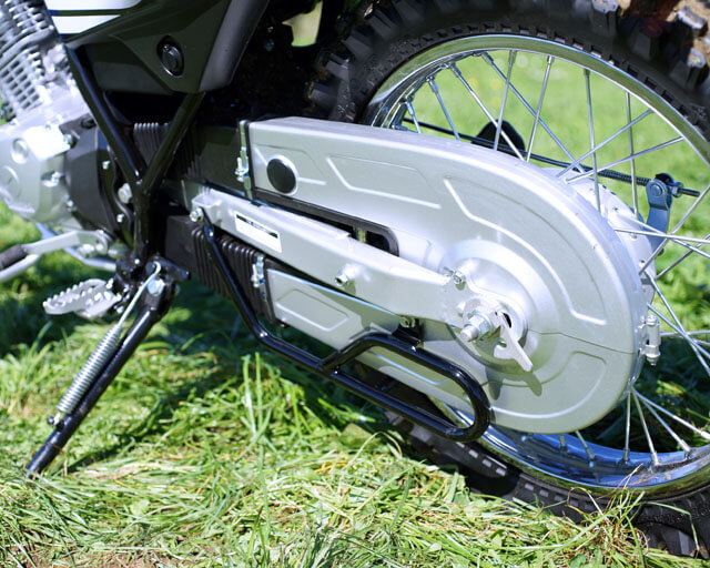 Fully enclosed chain                                                                                                                                                                                                                                      