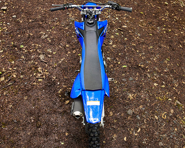 YZ-inspired bodywork                                                                                                                                                                                                                                      