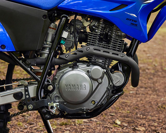 Air-cooled 223cc four-stroke                                                                                                                                                                                                                              