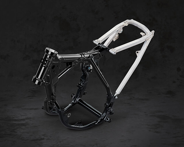 Compact steel frame                                                                                                                                                                                                                                       