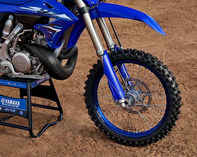 Industry-leading KYB suspension                                                                                                                                                                                                                           