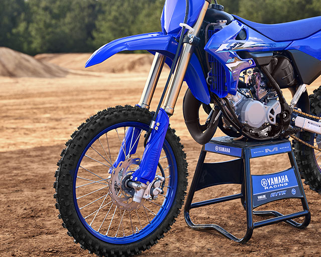 Fully adjustable front forks                                                                                                                                                                                                                              