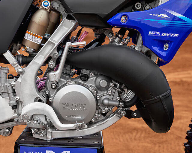 Powerful Two-Stroke YZ125 Engine                                                                                                                                                                                                                          