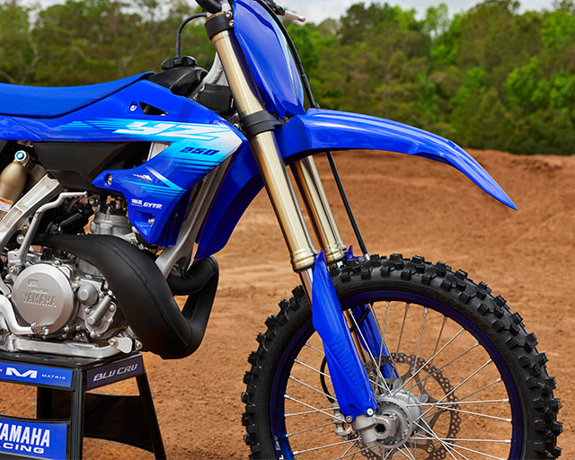 Industry-leading KYB suspension                                                                                                                                                                                                                           