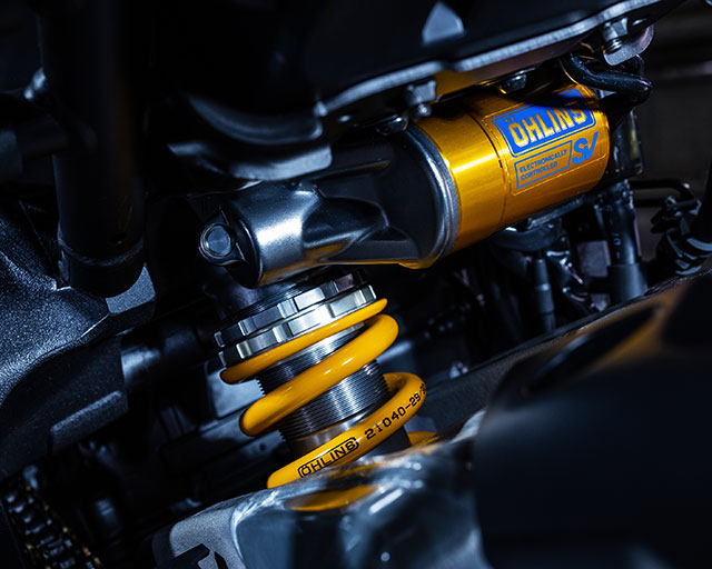 Gen-2 Öhlins Electronic Suspension                                                                                                                                                                                                                        