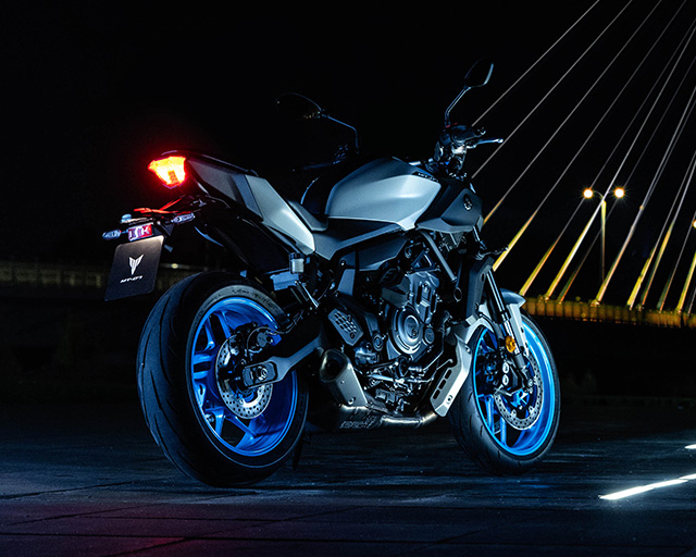 Commanding riding position                                                                                                                                                                                                                                