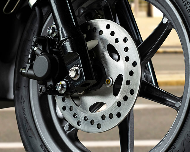 12-inch front wheel                                                                                                                                                                                                                                       