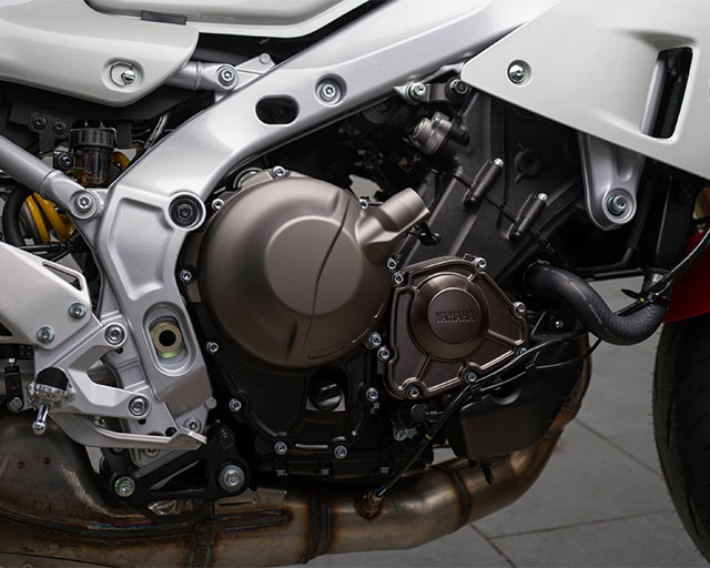 High torque 890cc 3-cylinder                                                                                                                                                                                                                              