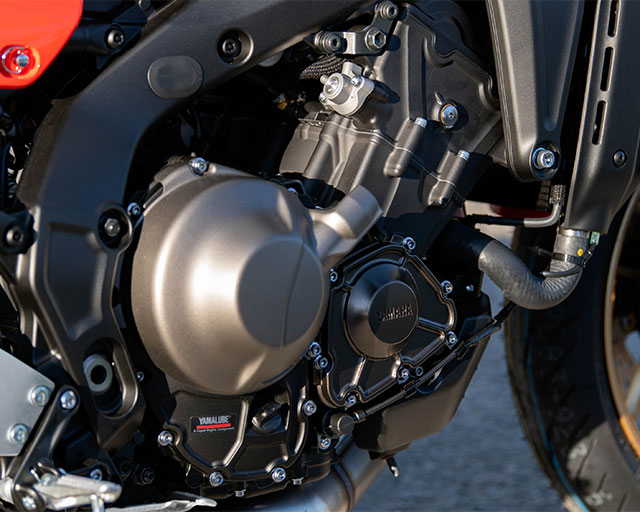 High torque 890cc 3-cylinder                                                                                                                                                                                                                              