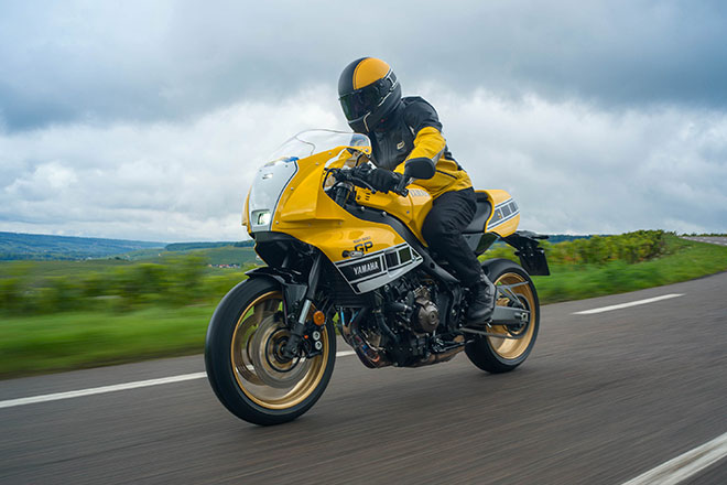 Legend Yellow XSR900 GP