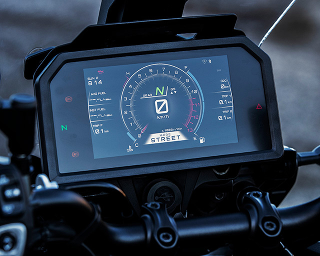 7in full colour TFT meter                                                                                                                                                                                                                                 