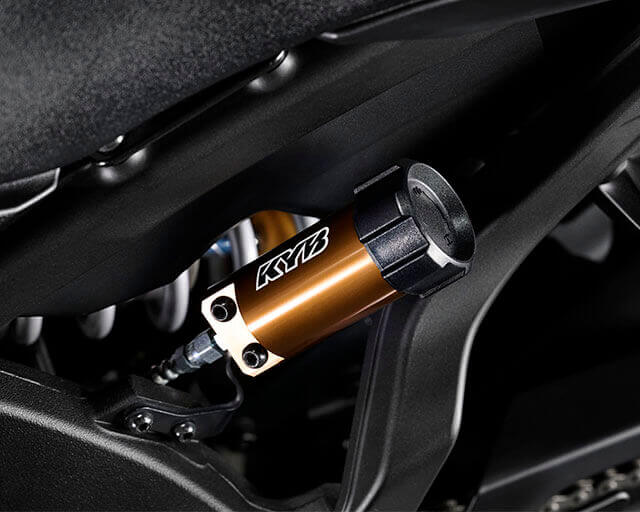 Adjustable KYB Suspension                                                                                                                                                                                                                                 