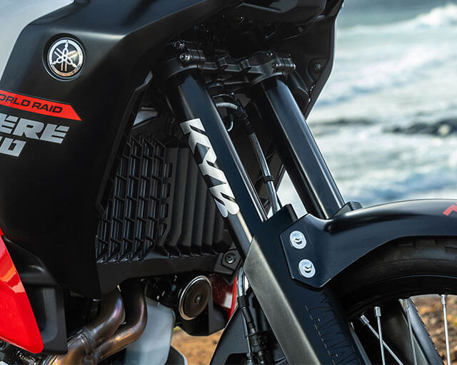 Fully adjustable KYB forks                                                                                                                                                                                                                                