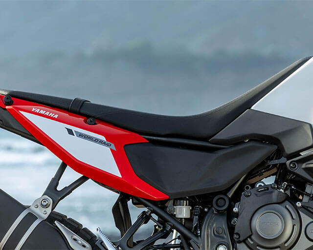 Enhanced rider comfort                                                                                                                                                                                                                                    