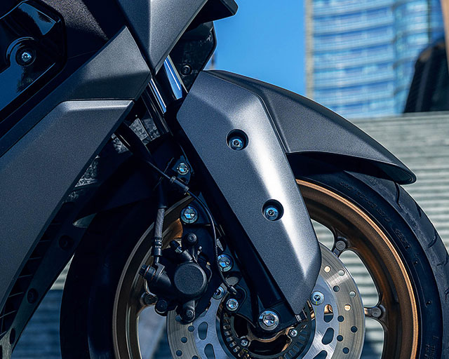 High comfort suspension                                                                                                                                                                                                                                   