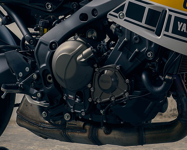 High torque 890cc 3-cylinder                                                                                                                                                                                                                              