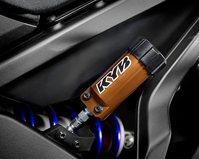 Adjustable KYB Suspension                                                                                                                                                                                                                                 